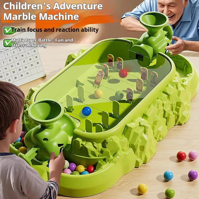 

Pinball machine shooting desktop game machine parent-child interactive playing bean toy