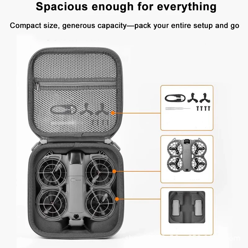 Travel Storage Bag for DJI NEO2 Carrying Case Shoulder Bag Waterproof Protectiv Cover Shell Anti-Scratch Handbag Drone Aceessory