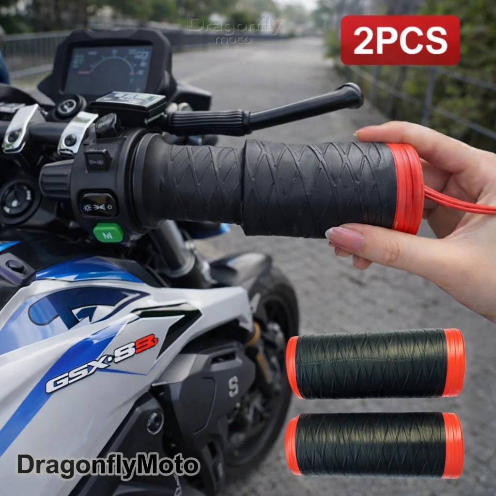 

Motorcycle Silicone Handlebar Cover For SUZUKI GSX-8S GSX8S GSX 8S 2023 All Years Self Shrinking Non-Slip Motorcycles Grip Cover