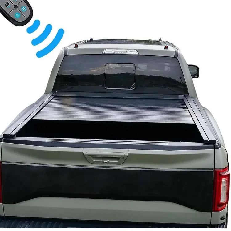 

Lamax Pick Up Truck Bed Cover Hard tri folding Aluminum Electric Tonneau Cover For JAC T6 T7 T8