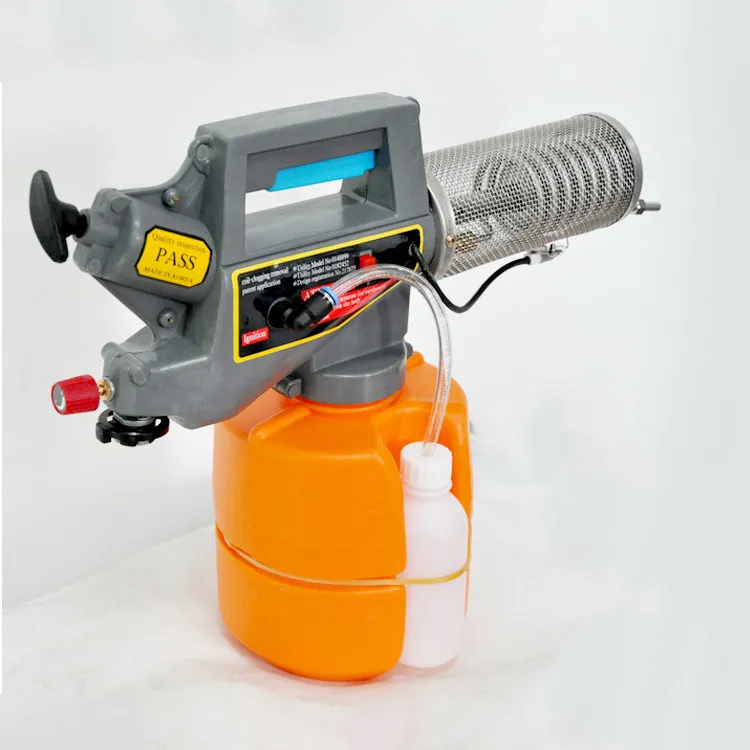2L 2000 Mini Hot Mist Effective Mosquito Control Fumigation Sprayer Hydraulic Power Farm Use 2 Hours Spray Time