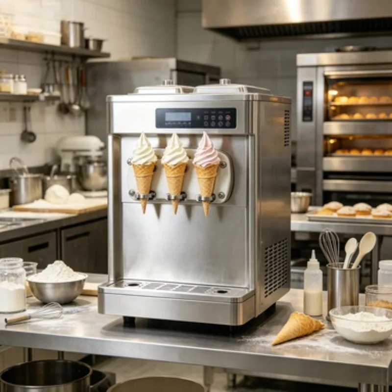 Self Service Ice Cream Vending Machine Commercial Soft Serve Maker Frozen Yogurt Equipment for Shopping Center