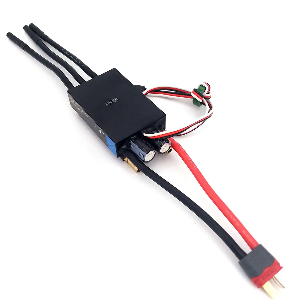 FLYCOLOR 2-6S Brushless Motor ESC 90A Forward Backward Water Cooling Speed Controller for RC Boat Monoboat Marine Hydroplane