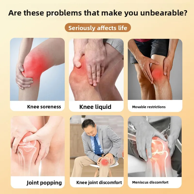 

Knee Synovitis & Meniscus Pain Patch - Relieves Swelling, Joint Fluid & Leg Discomfort. Targeted Relief.