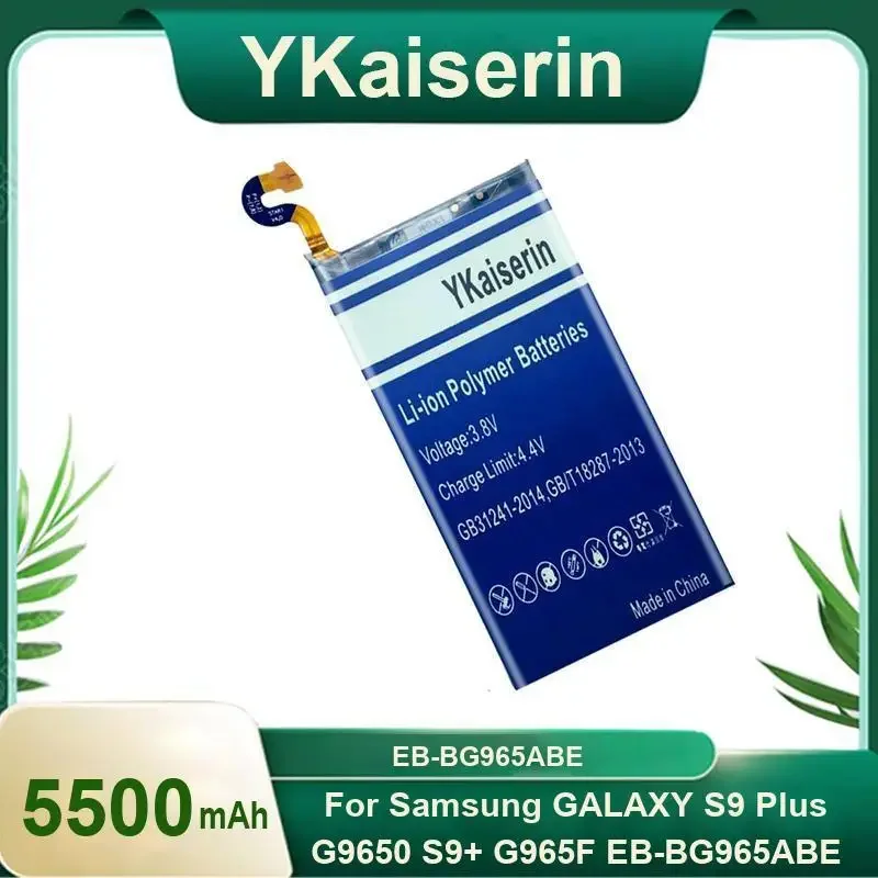 

5500 мАч YKaiserin для Samsung GALAXY S9 Plus G9650 S9 + G965F EB-BG965ABE Сменный аккумулятор большой емкости для телефона + трек-код