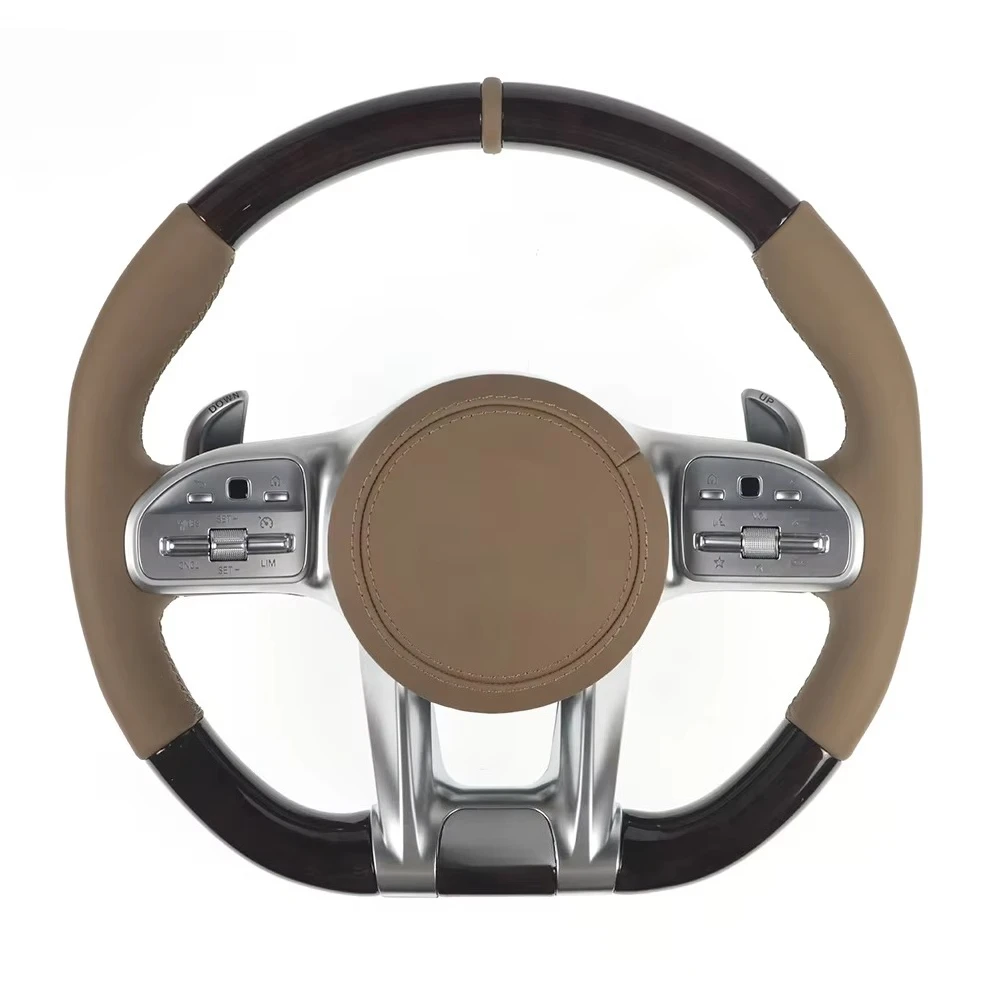 

Car steering wheel fo S W221 leather material auto parts auto electronics