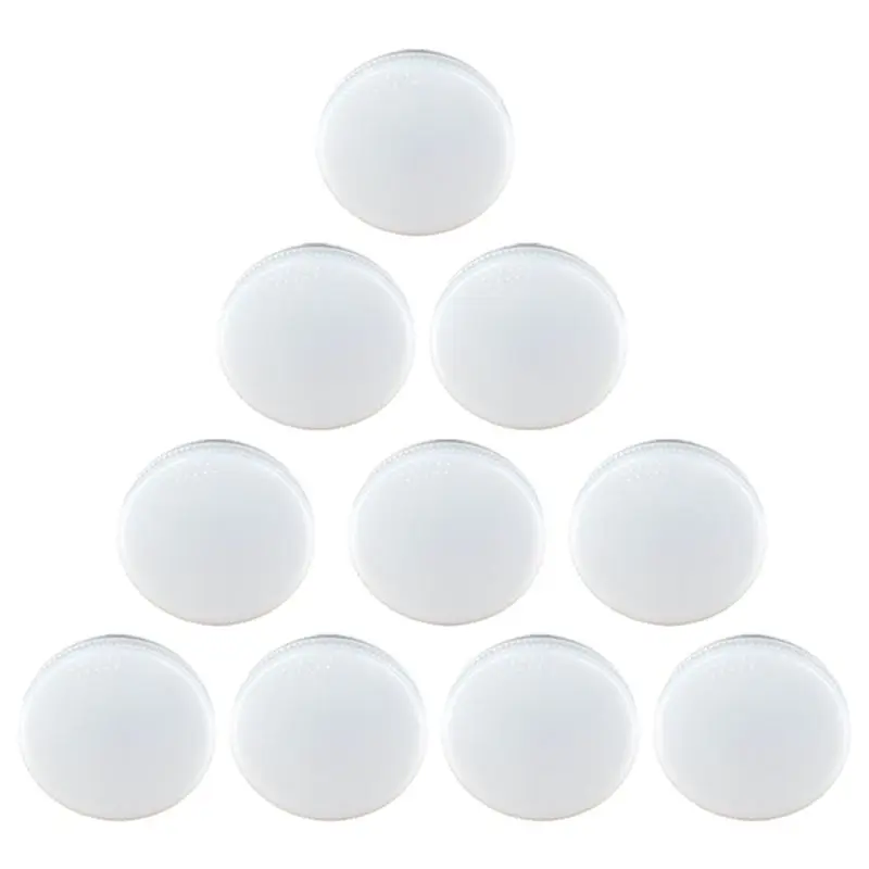 

ABUL-10PCS Светодиодный потолочный светильник 9W с цоколем GX53, энергоэффективный, простой в установке, для шкафов, потолков, витрин B