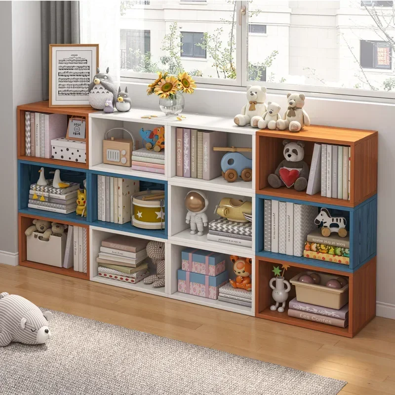 

New Bookshelf Low Cabinet Shelf Floor Classroom Student Storage Cabinet Wall Cabinet Locker Bookcase