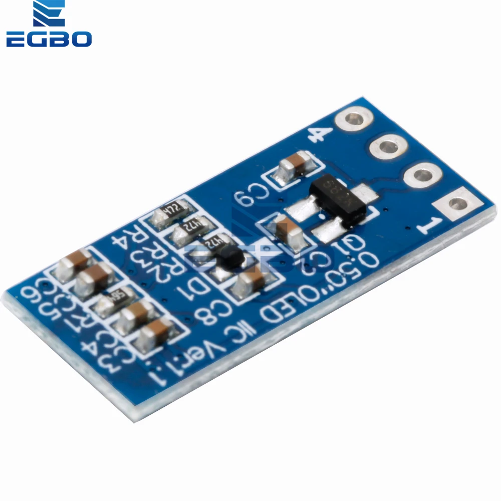 1 ~ 2 قطعة CH1115 0.5 بوصة وحدة OLED أحادية اللون: 48 × 88 بكسل شاشة I2C - توجيه الصورة وتصميم متوافق