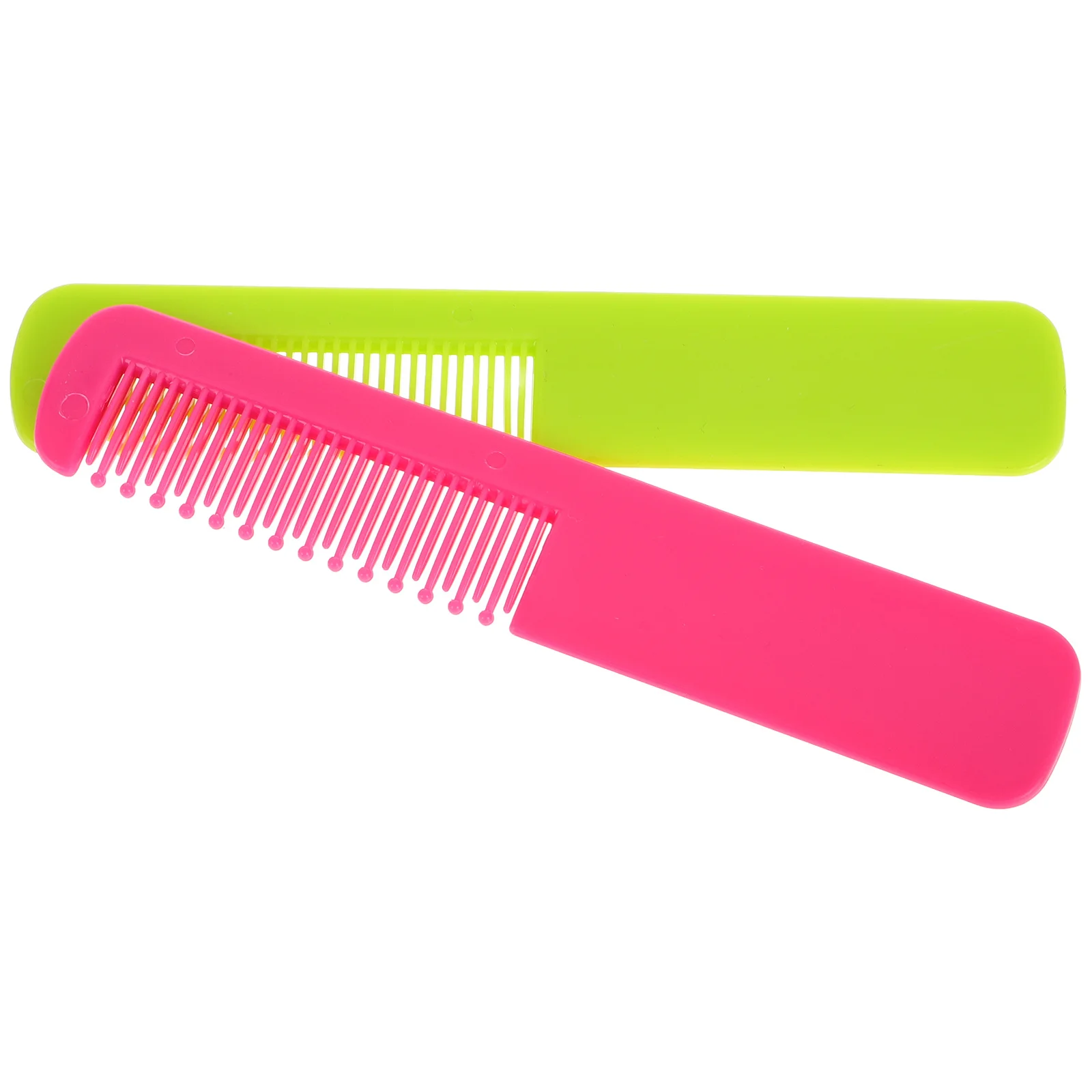

2Pcs ABS Baby Comb for Sensitive Scalp Round Teeth Non-Irritating Hair Detangler for Newborn and Child Daily Grooming