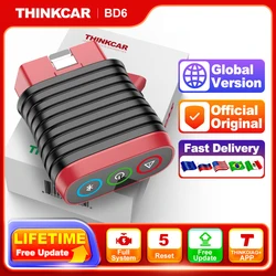 THINKCAR BD6 OBD2-Scanner, vollständiges System-Diagnoseöl, IMMO ETS BLEED-Bremse, lebenslang kostenlos, alle Auto-Autos über THINKDIAG APP