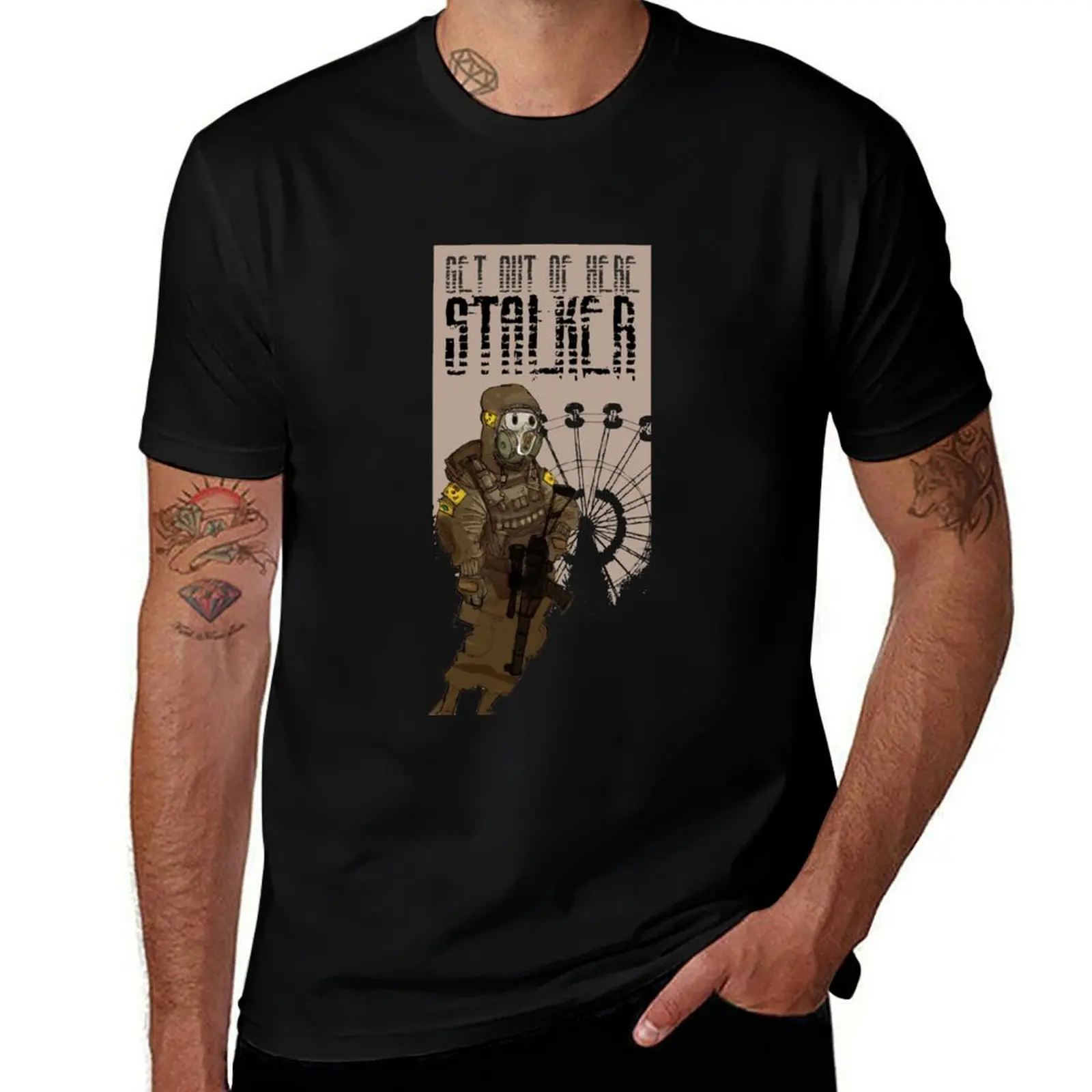 Get out of here stalker T-Shirt t shirts designer T-Shirt