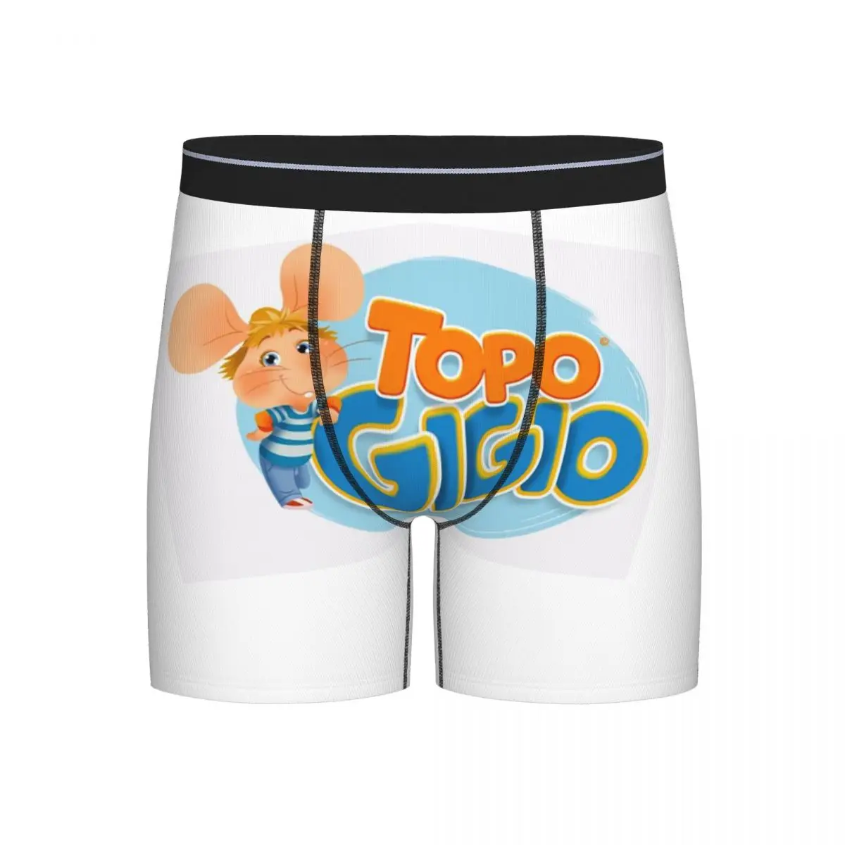 

Long Boxer Underpants Shorts Topo Gigio (18) Panties Men's Breathable Underwear for Homme Man Boyfriend Gifts