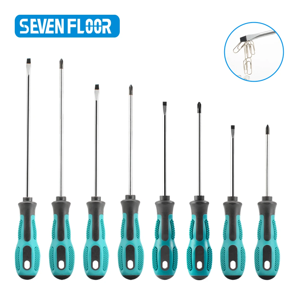 4Pcs Multifunctional Precision Screwdriver Set Electrical Insulation Safety Maintenance Hand Tools Cross/Straight Screwdriver