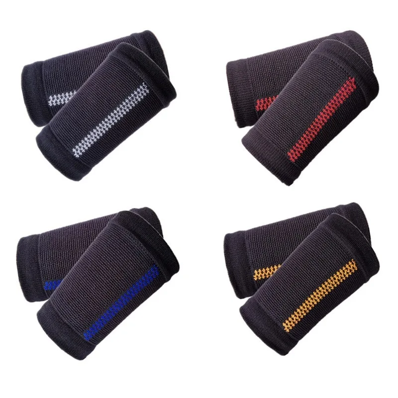 

Outdoor Sports Protective Gear Men Women Fitness Knitted Wristband Pressure Wicking Breathable Cycling Black Wrist Protection