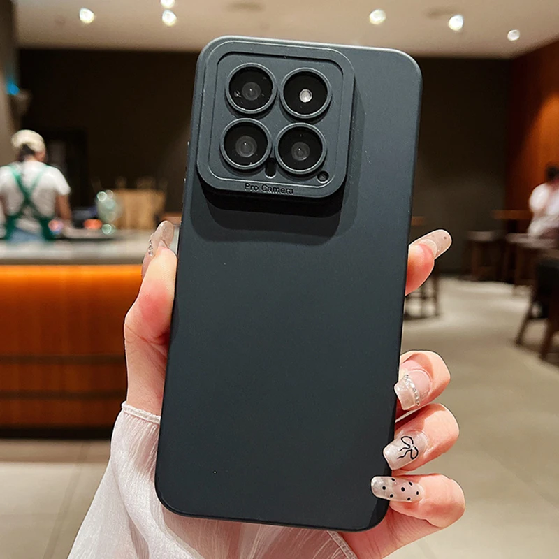 

Luxury Shockproof Candy Silicone Phone Case For Xiaomi 14T 13T 12T Pro 11 Lite 5G 15 14 13 12 11 Matte Soft TPU Protection Cover