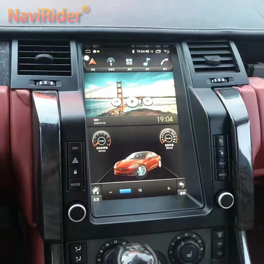 

12.1" Tesla Android Qled Screen Radio For Land Rover Range Rover 2009 GPS Carplay Car Multimedia Video Player Stereo Head Unit
