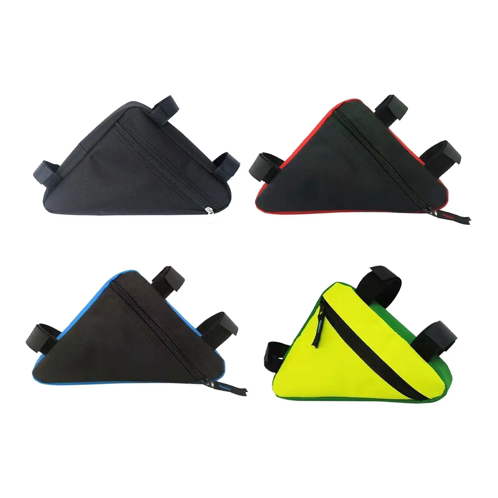 Bicycle Triangle Bag Top Tube Front Pouch Pouch Waterproof Under Seat Oxford Cloth for Phone, Wallet, Keys, Tools for Road Bike