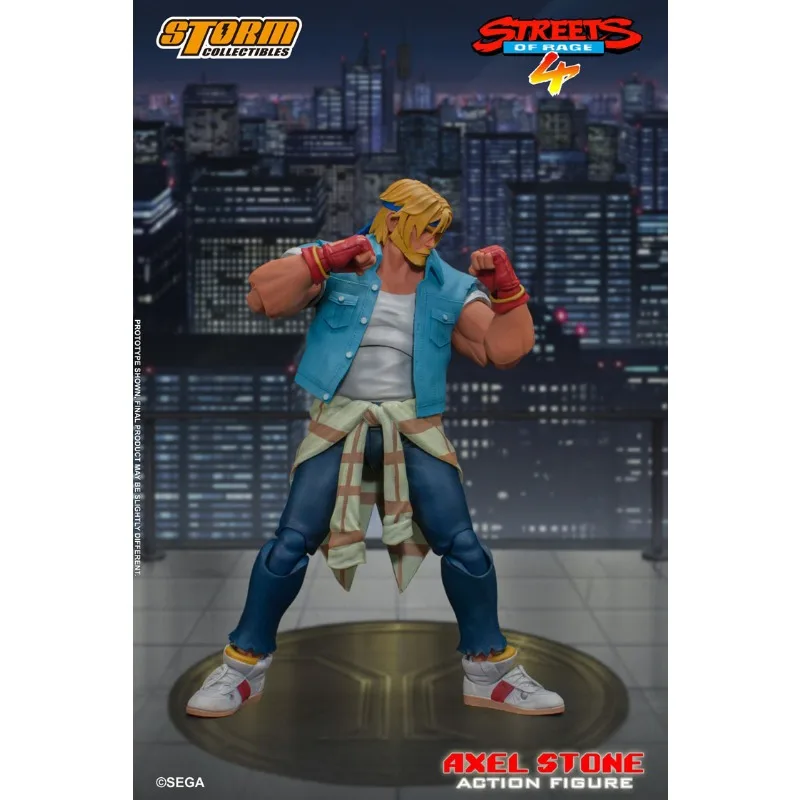 In Stock Original Storm Toys Blaze Fielding Streets of Rage 4 1/12 Game Character Model Movable Doll Art Collection