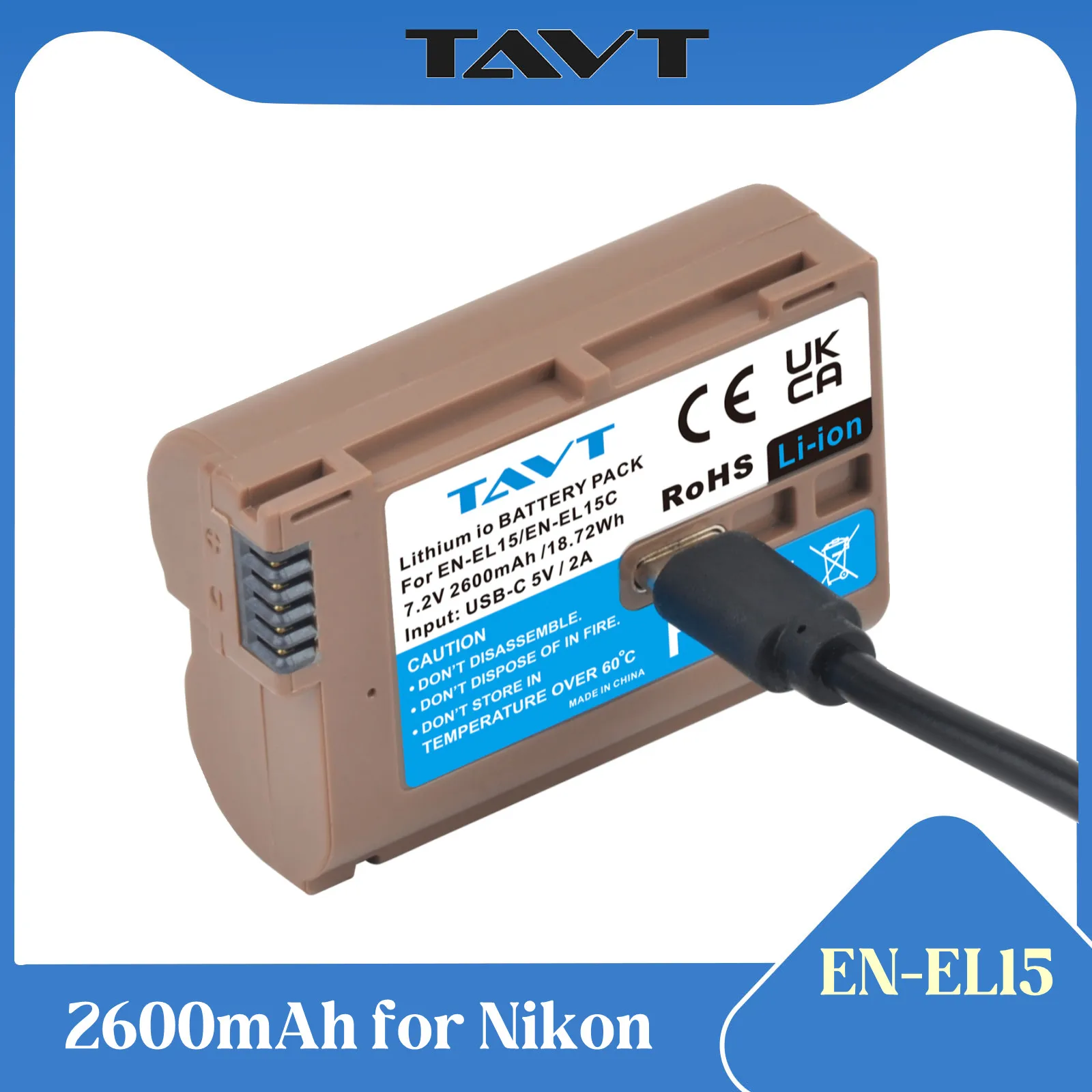 Tavt EN-EL15C ENEL1…