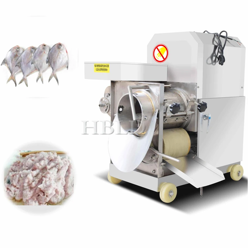 Fish And Meat Separator, Commercial Bone Removal Machine, Freshwater Fish And Meat Automatic Collection Machine