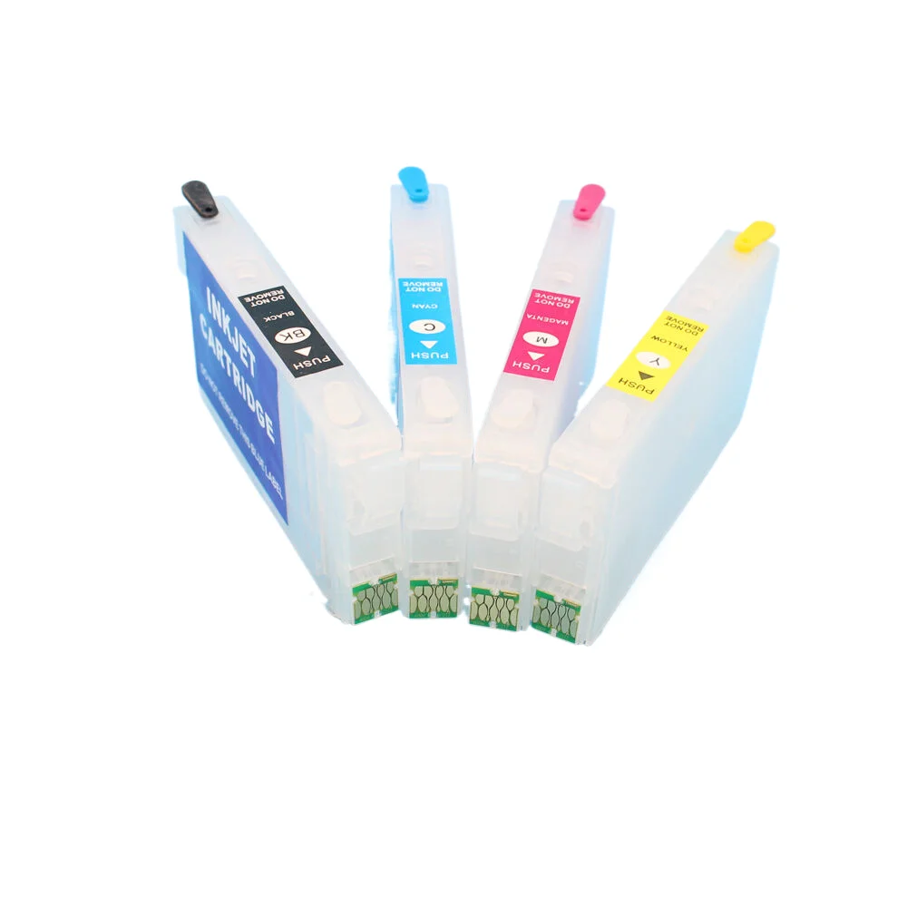 Cartuchos de tinta recargables T200XL T2001-T2004 con chip ARC para impresora Epson, XP-200, XP-300, XP-400, WF2520, WF2530, WF2540
