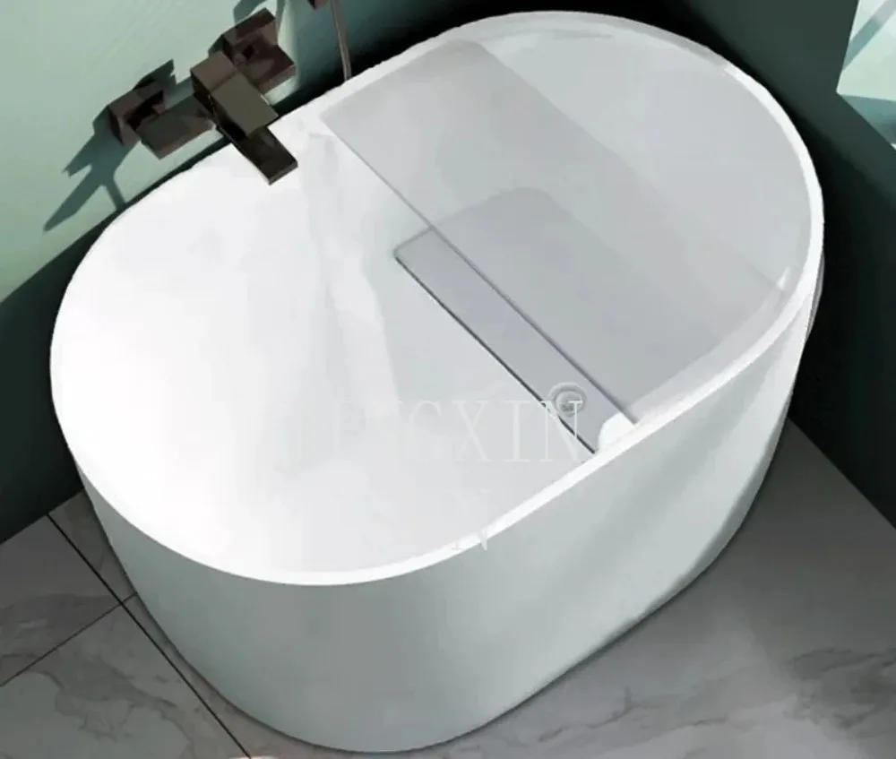 Movable thermal insulation small bathtub deep bubble tank