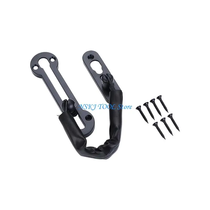 L8RC Strong Untarnished Door Security Chain Noise Complimentary Installation For Commercial Welcome Use