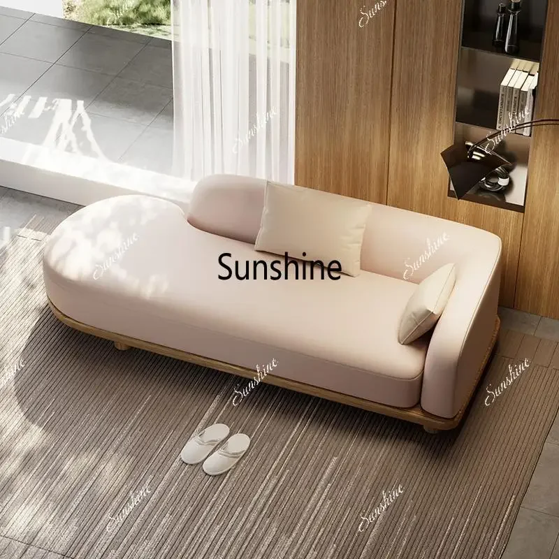 YSimple small apartment concubine reclining chair bedroom lunch break lazy sofa