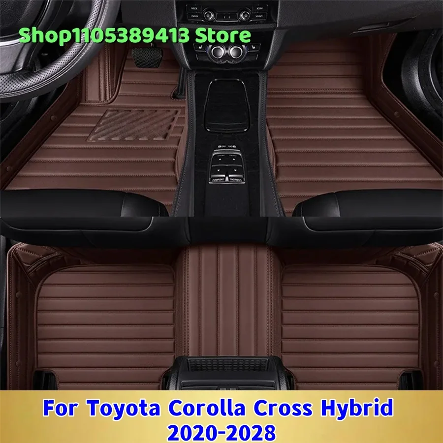 

Кожаные автомобильные коврики на заказ для Toyota Corolla Cross 2023-2028: аксессуары, коврики, ковровые покрытия