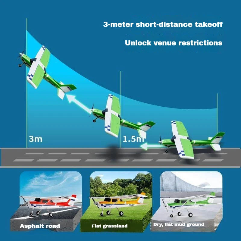 FMS RC Plane Guardian 1220 mm Entraîneur résistant aux chocs, Avion électrique RC à voilure fixe - Cadeau parfait pour les débutants et les enfants