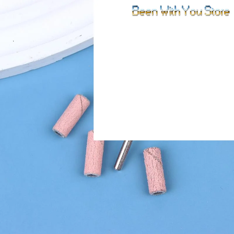 80 stks Mini Nagel Schuren Met Doorn Bands Elektrische Machine Nail Boren Acryl Polish Remover Bestanden Nagels Accessoire Tool