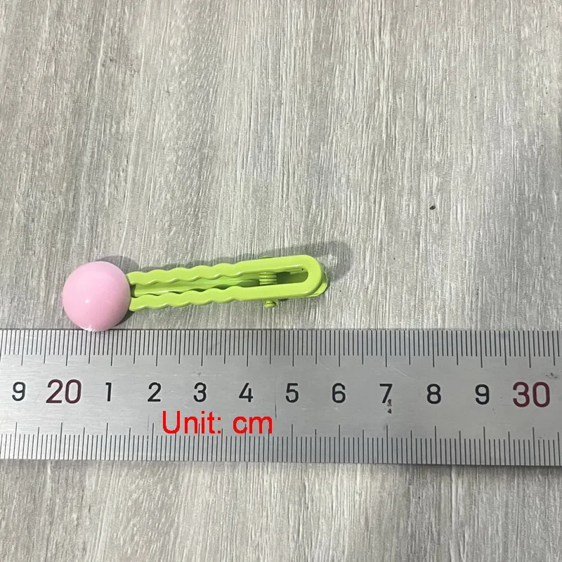 Afbeelding 7: 2 stks/set Eenvoudige Kraal Haar Clips Voor Meisjes Leuke Haar Haarspeldjes Baby Haarspelden Kids Clips Voor Haar Bobby Pins Haaraccessoires