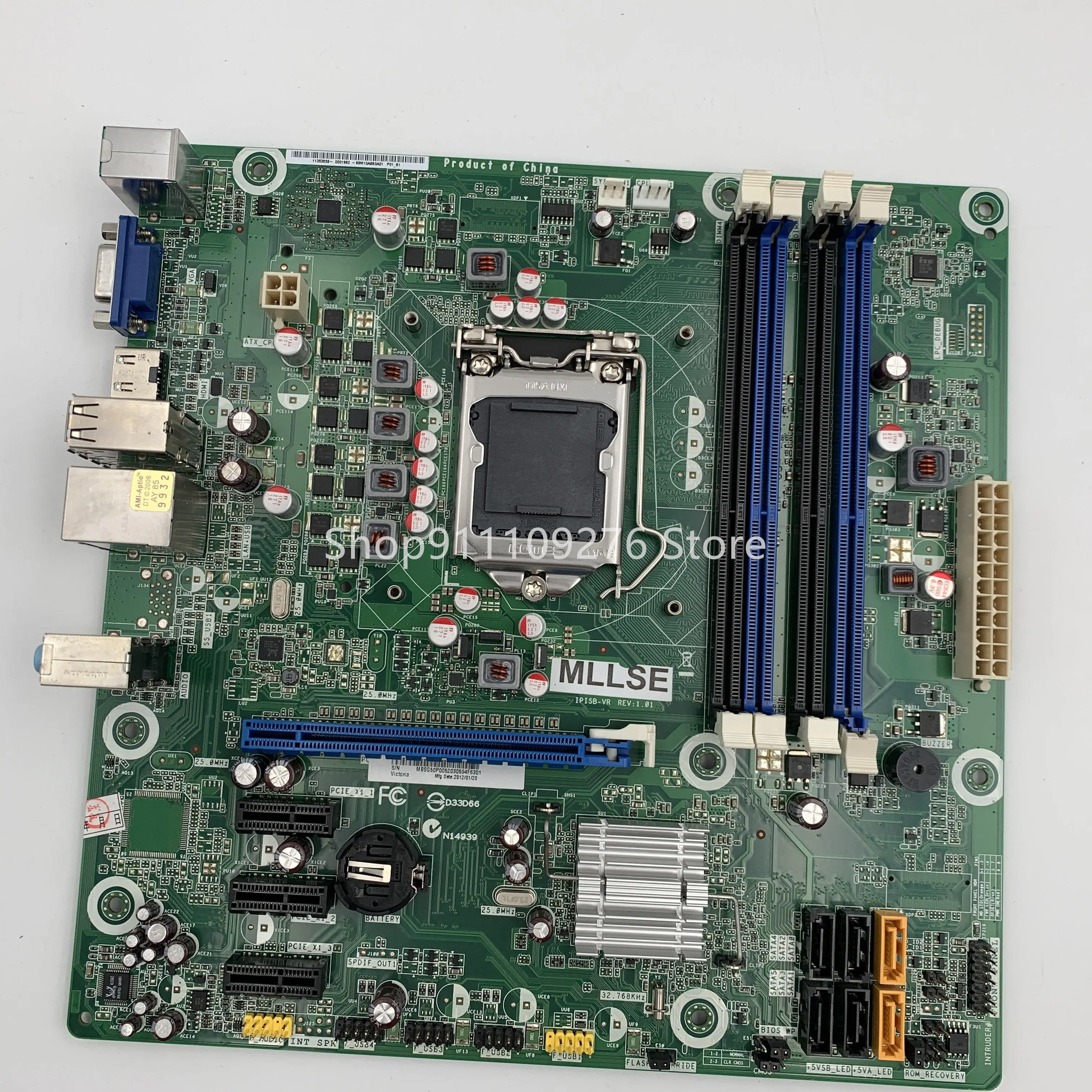 

Original Disassemble Motherboard for Acer Desktop PC IPISB-VR HDMI-compatible USB3.0 LGA1155 H67