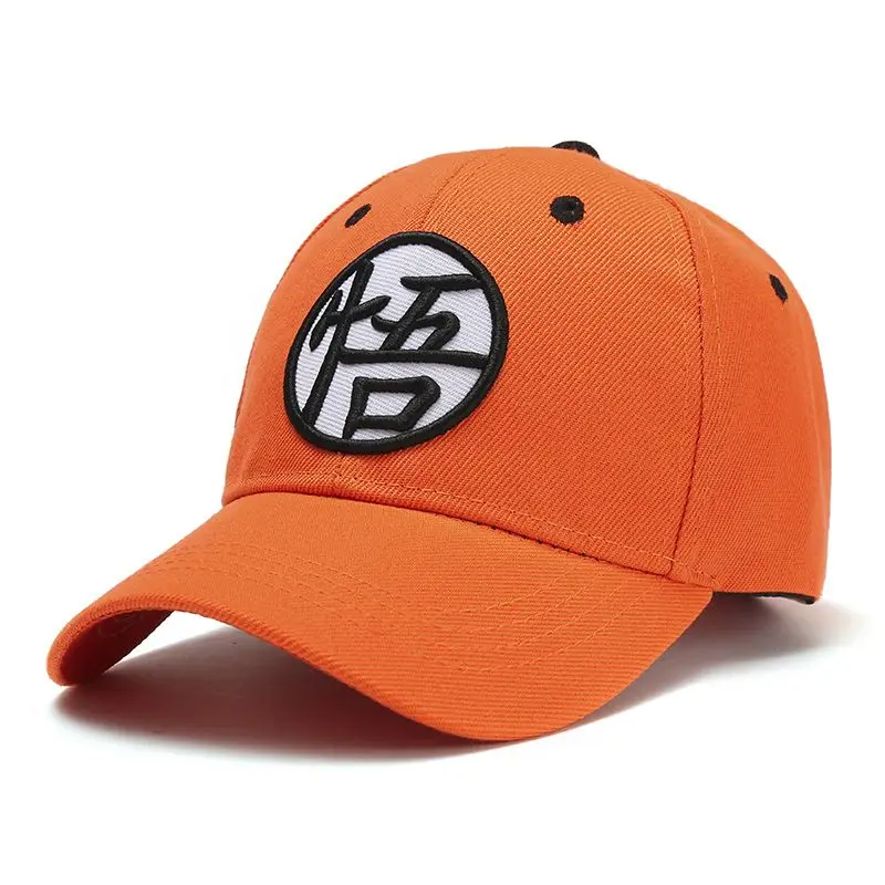 Dragon Ball Animation Peripheral Son Goku Creative Tortoise Peaked Cap Four Seasons Japanese Style Versatility Cool for Boys