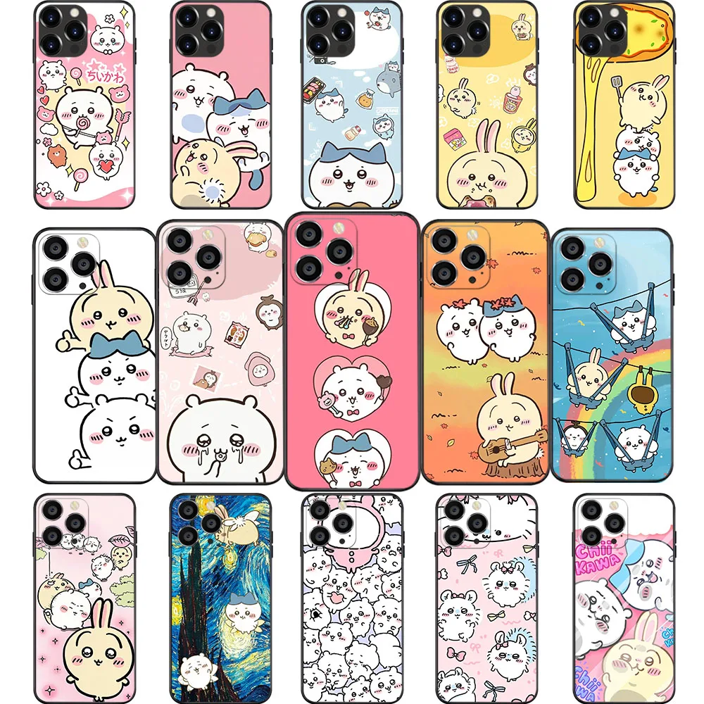 AI-8 Kawaii Cartoon Chikawa Soft Case For iPhone 5S SE 6 6S 7 8 11 X XS XR Plus Max Pro