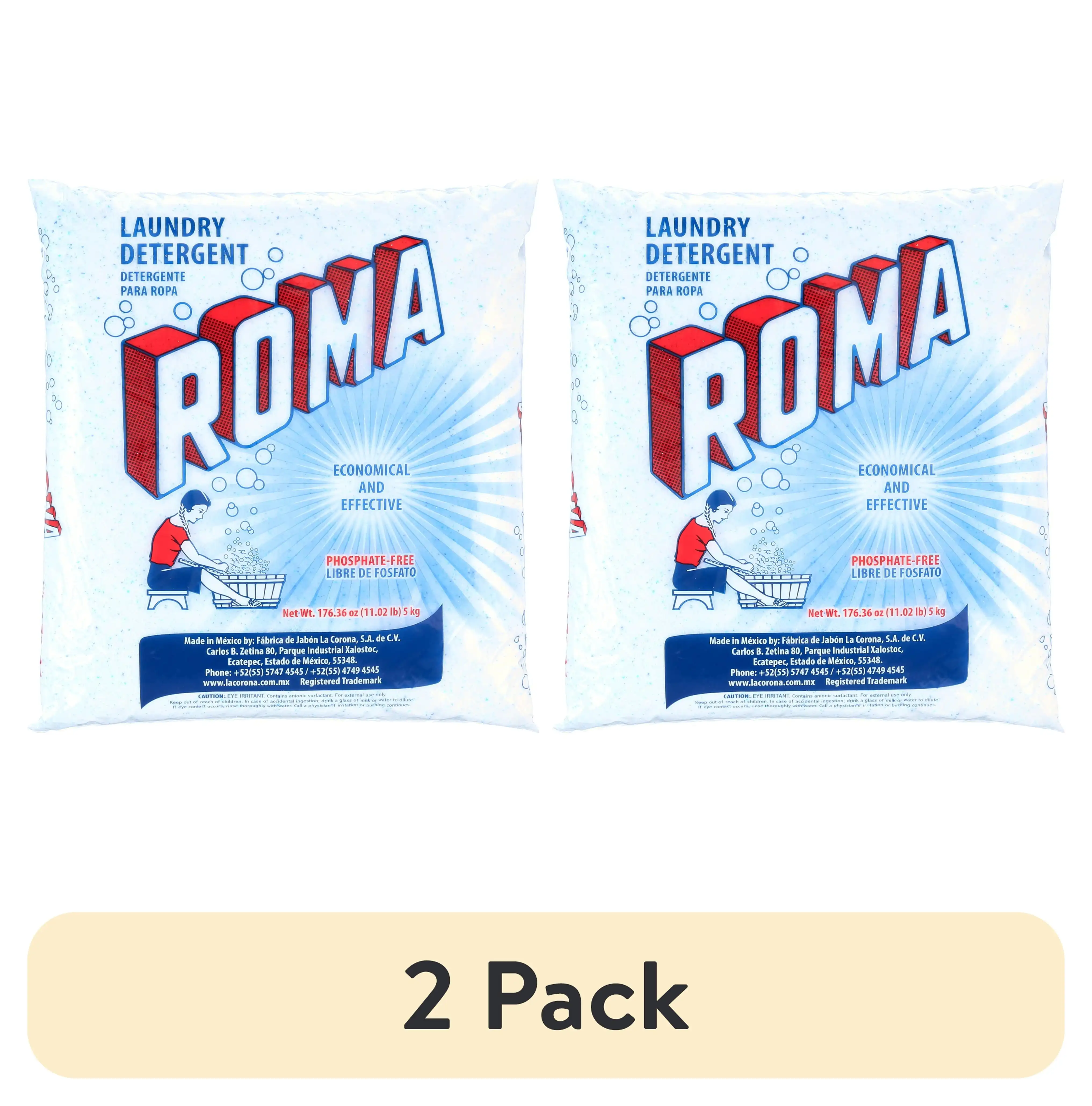 

(2 упаковки) Лаунд-детектор ROMA 5 кг