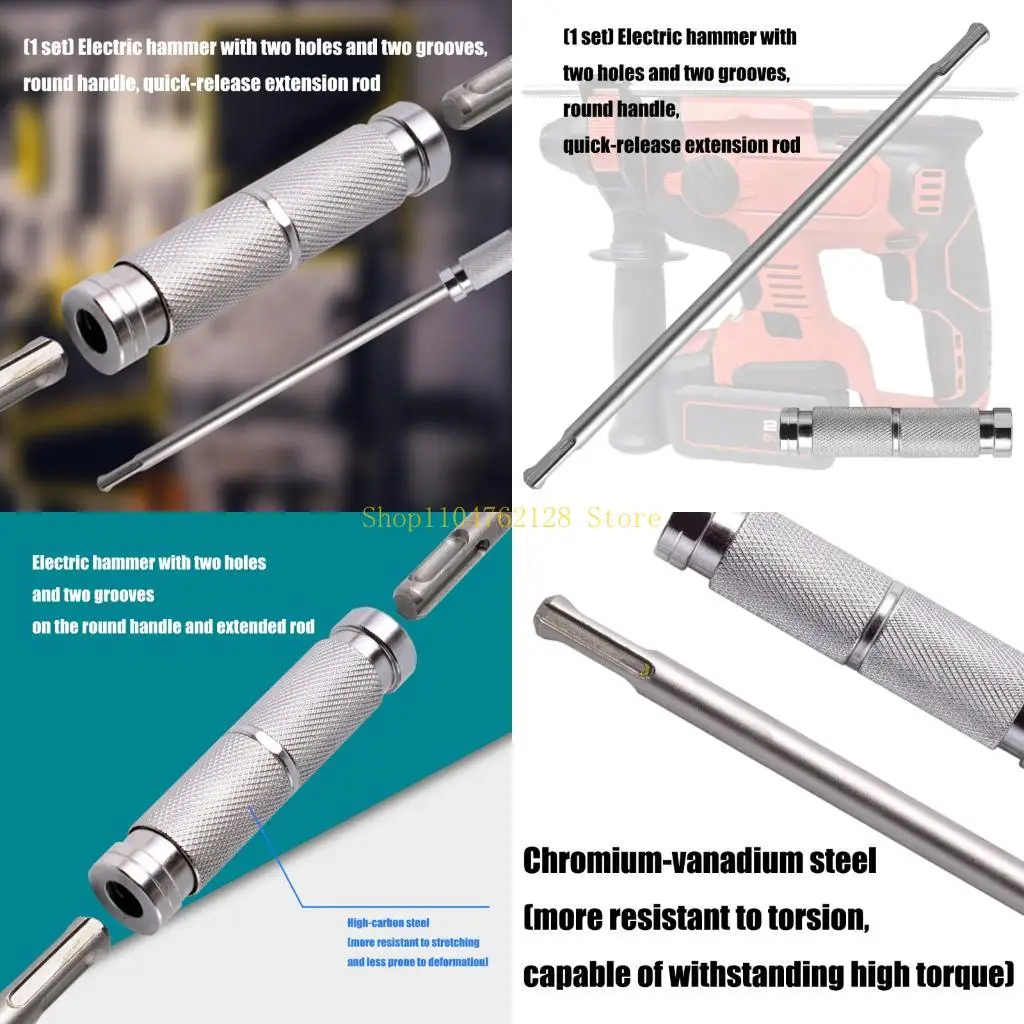 

Double Headed Rotarys Hammers Adapters Rod Rapid locking Mount Connector best sale