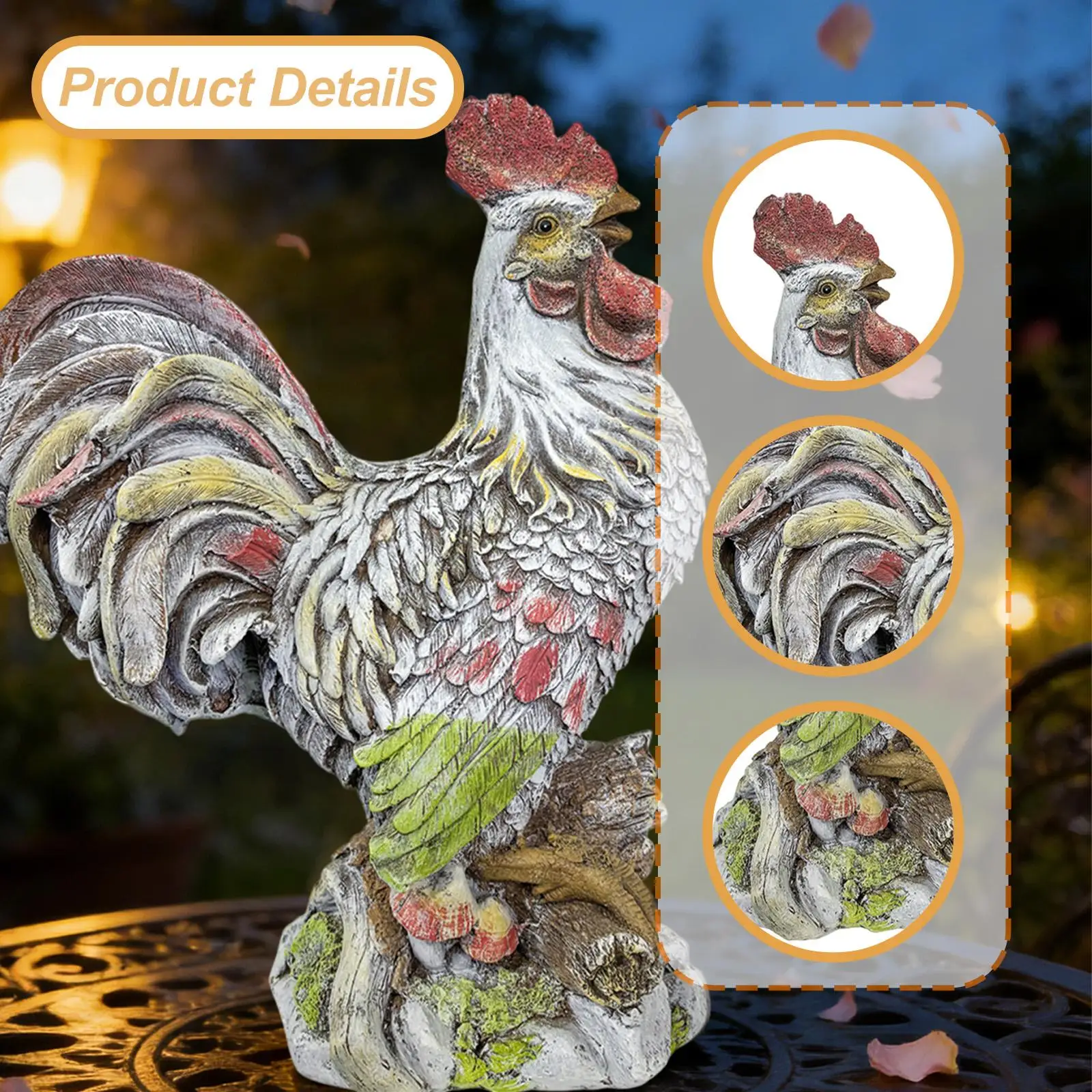 

Garden Statue Lawn Ornament Figurine Yard Art Decor for Landscape Lawn