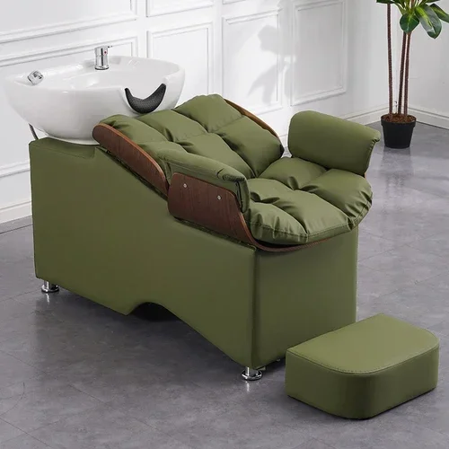 

Display Salon Chairs Stylist Basin Shower Soft Bag Italian Light Luxury Chair Living Room Women Headspace Trendy Furniture