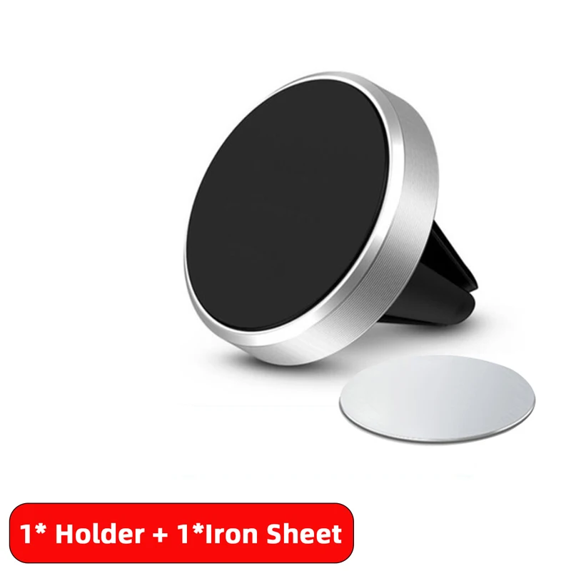 Auto magnetische houder universele ontluchter mount standaard accessoires voor iPhone Samsung Xiaomi magneet houder standaard in auto mobiele telefoon - afbeelding 1