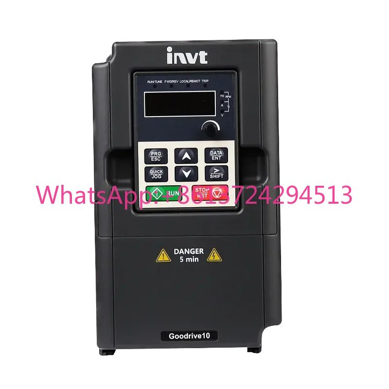 

GD10-0R7G-S2-B GD10-1R5G-S2-B GD10-2R2G-S2-B INVT VFD GD10 Series 1 Phase 380V Mini Economical Inverter