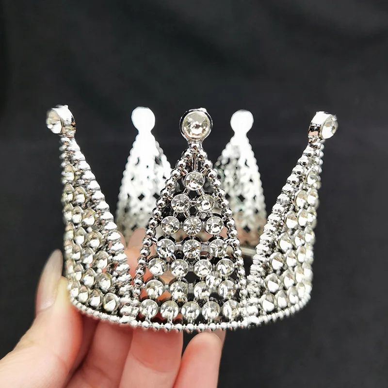 Crown Cake Topper Decoration Elegant Wedding DIY Cake Birthday Wedding Party Decorating Retro Baking Decor Supplies
