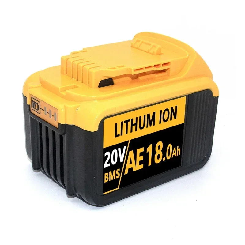 New 100% Original 18000mAh 20V for Dewalt Power Tool Battery DCB206 20V 18.0Ah Battery DCB206 20V Battery DCB205 DCB200