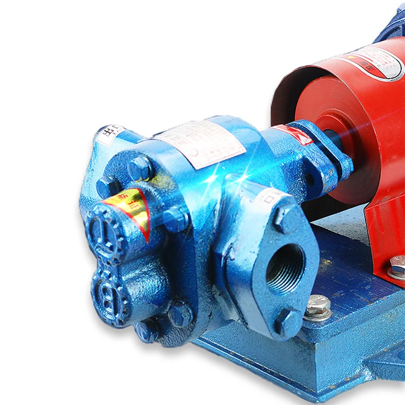 220V 380V 750W ZYB Slag Pump Gear Pump Whole Unit Two Phase Oil Diesel Pump High Pressure Oil Extraction Self priming Pump