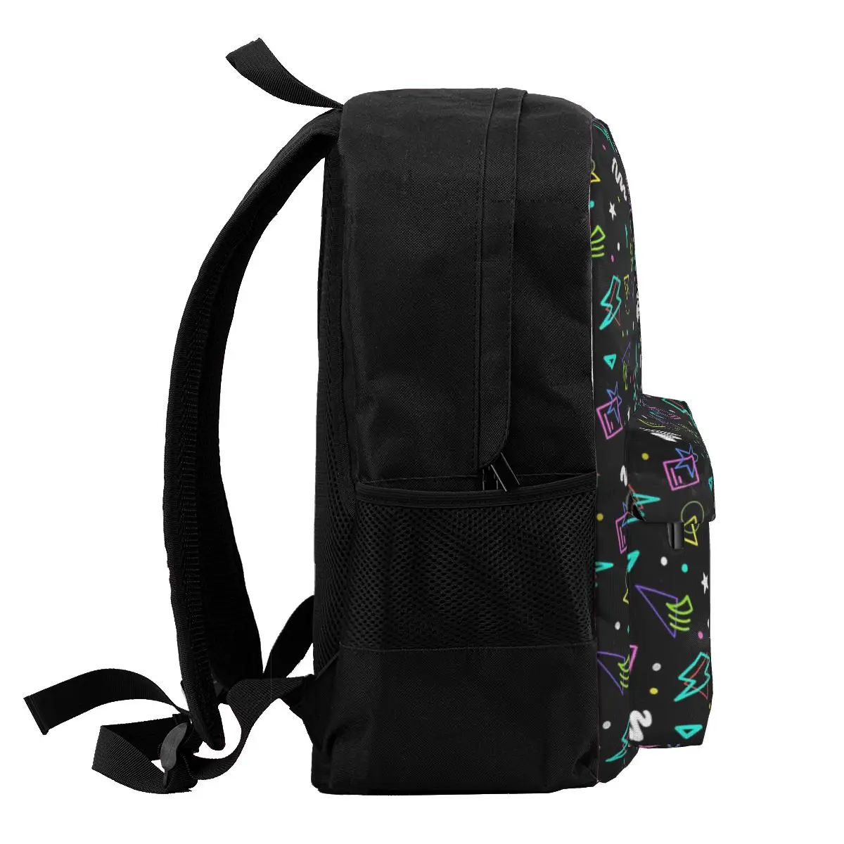 FNAF-Mochila de carpete para crianças, mochila escolar, mochila de viagem, bolsa de ombro, segurança, breach, arcade, meninos, meninas