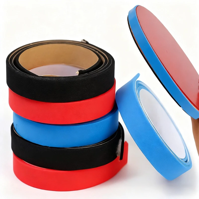 Nastro per bordi per racchetta da ping pong Protezioni personalizzate Nastro di protezione per bordi per racchetta da ping pong antiscivolo Accessori per l'intrattenimento
