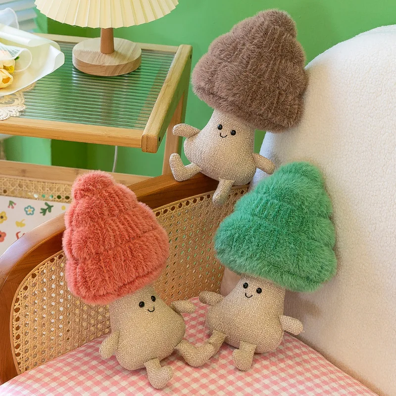 Fun Pot Serie Plüsch Kiefer Sukkulenten Gefüllte Plüsch Spielzeug Weiche Puppe Pilz Sofa Kissen Kissen Hause Wohnzimmer Dekorationen