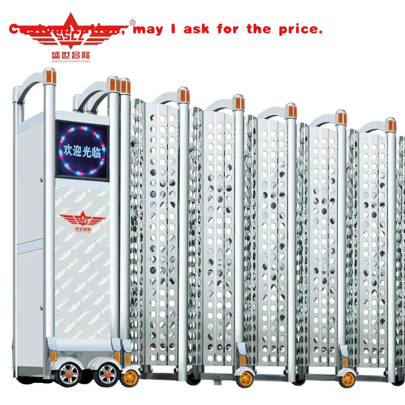 

на заказ.Современные автоматические выдвижные ворота для забора, школьные промышленные апартаменты, двор, склад, отель, больница