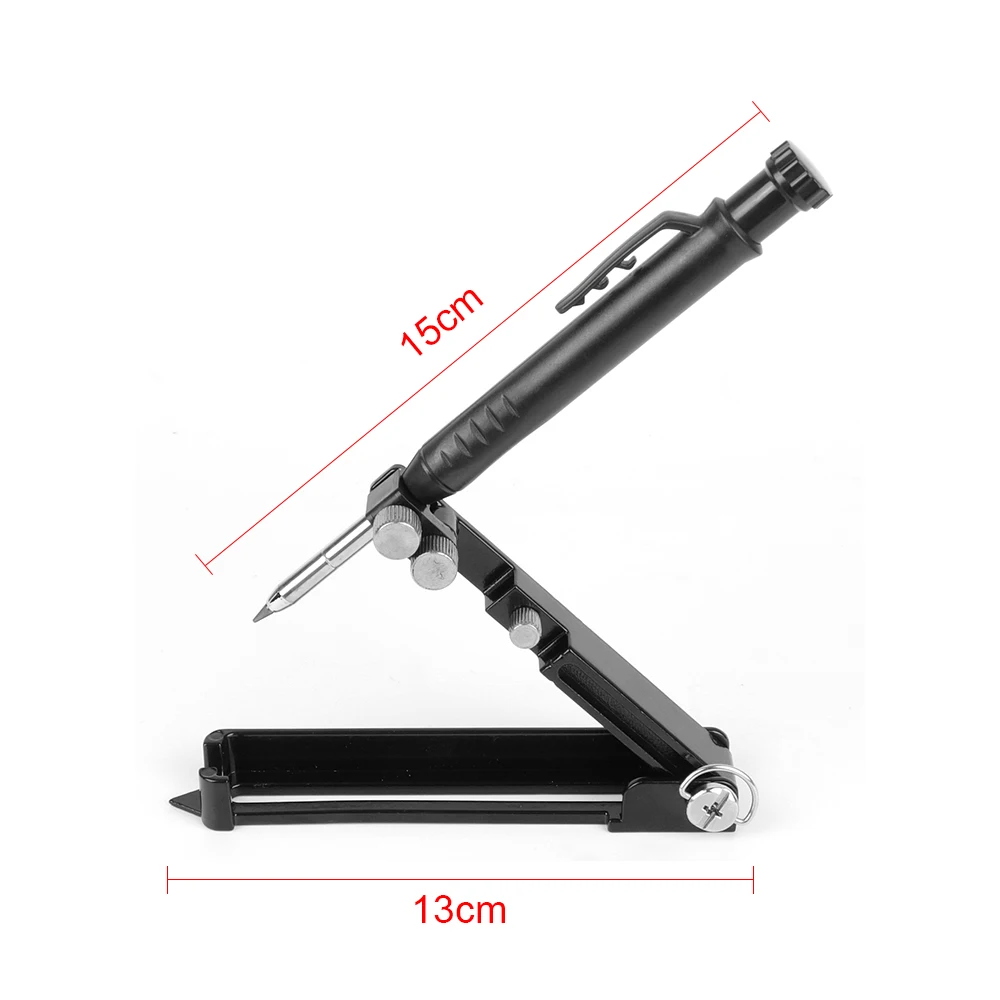 Metal DIY Woodworking Adjustable Multi-function Scribing Tool Profile Scribing Ruler Contour Gauge Scribe Compass Tool